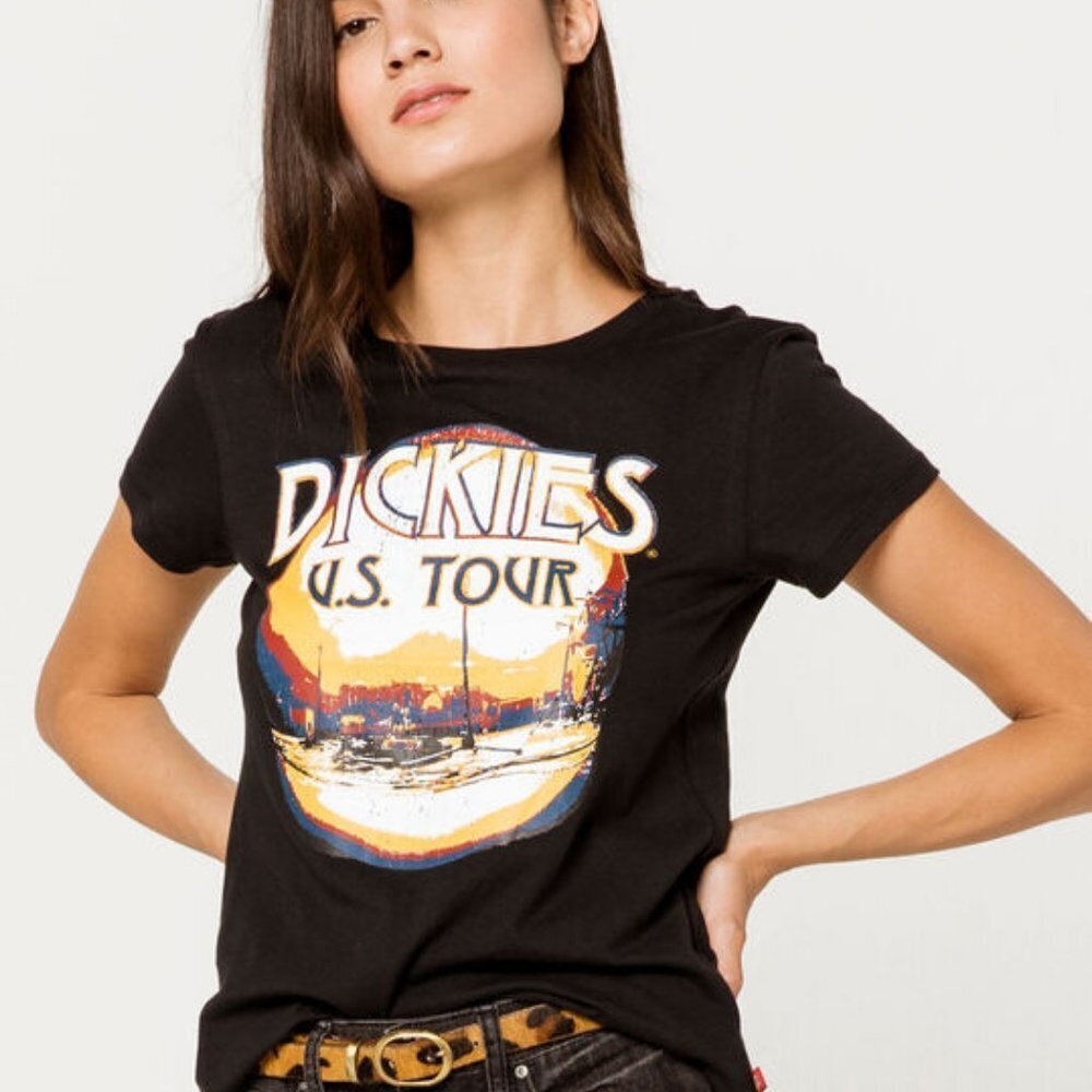 #9❤️ Brand New Dickies US Tour T-Shirt